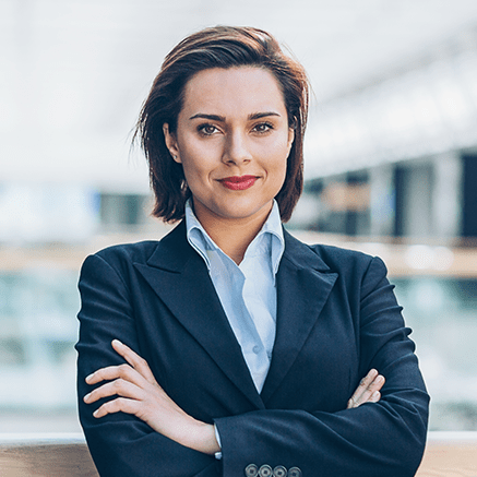 Safe, Secure Payment woman smiling
