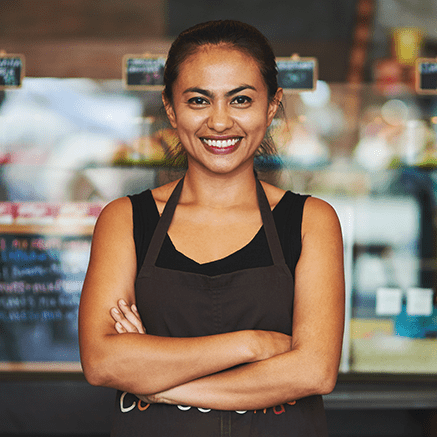 The Benefits woman smiling